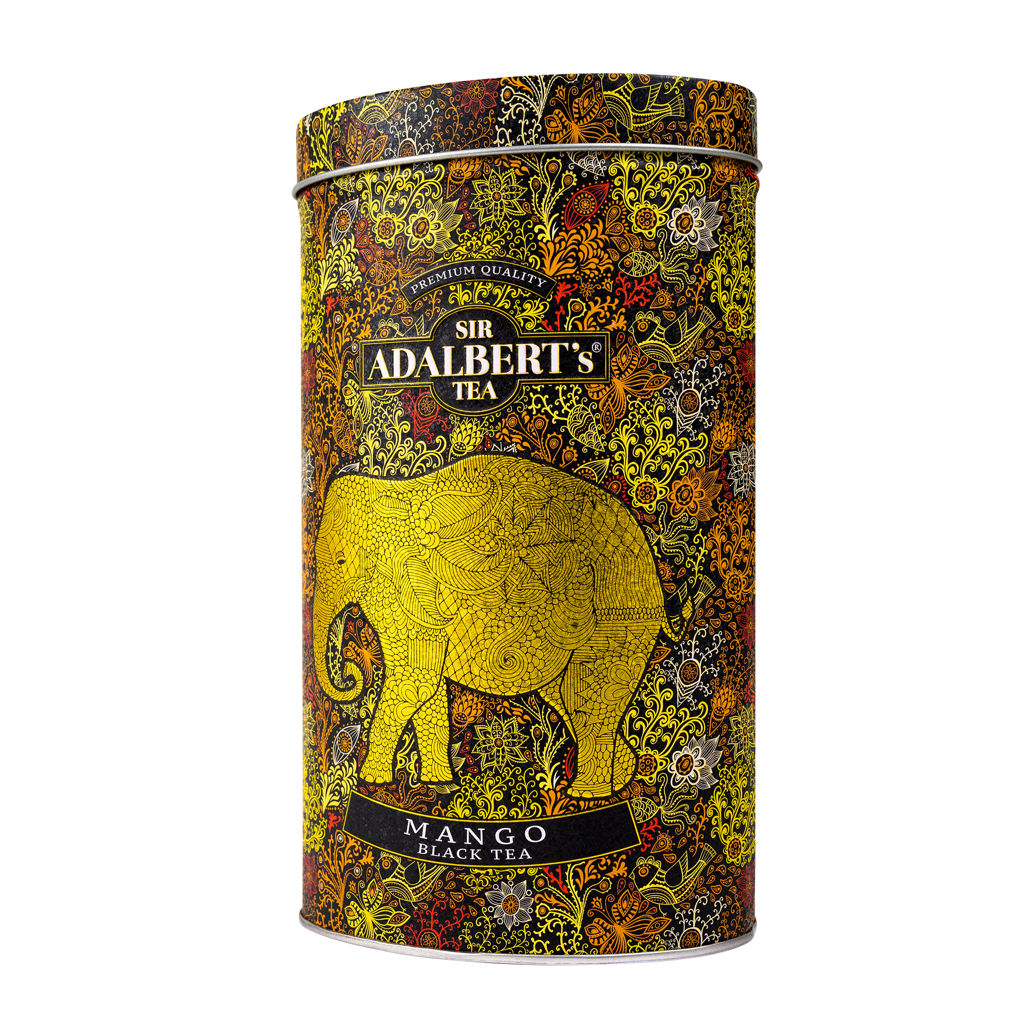 Adalbert's Tea Mango - leaf 110g in a can