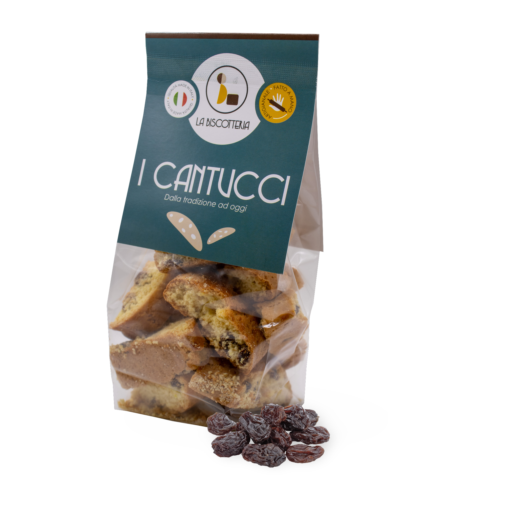 Cantucci rodzynkowe - 200g