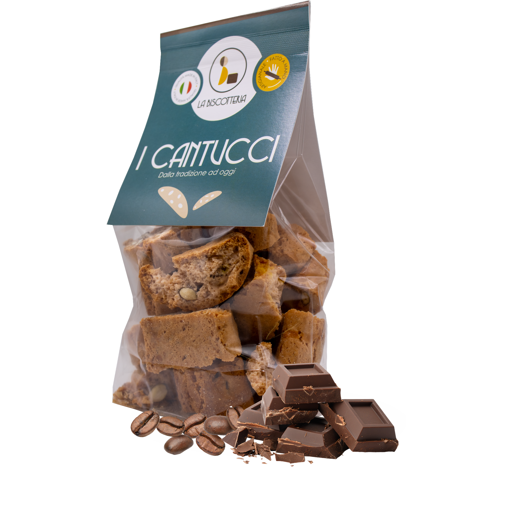 Cantucci czekoladowo-kawowe - 200g