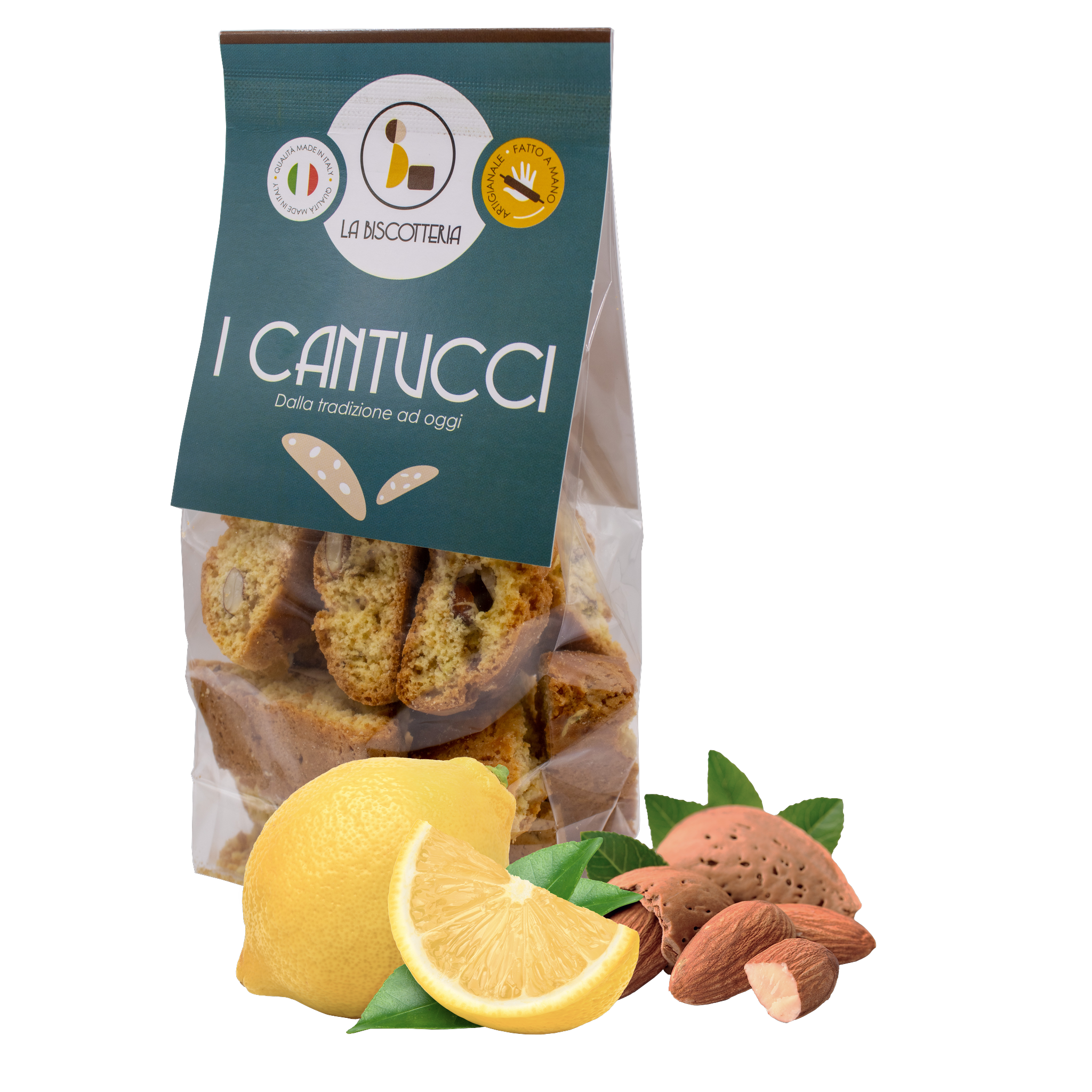 Cantucci cytrynowo-migdałowe - 200g