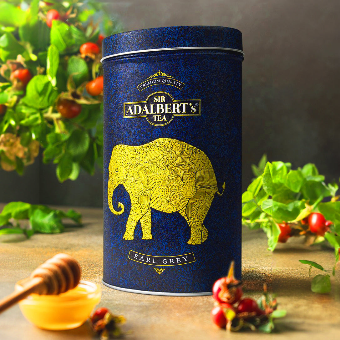 Adalbert's Tea EARL GRAY - Leaf 110g in a can